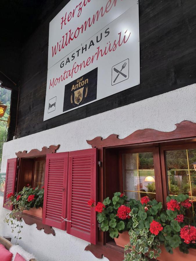 Gasthaus Pension Montafonerhuesli Sankt Gallenkirch Exterior photo