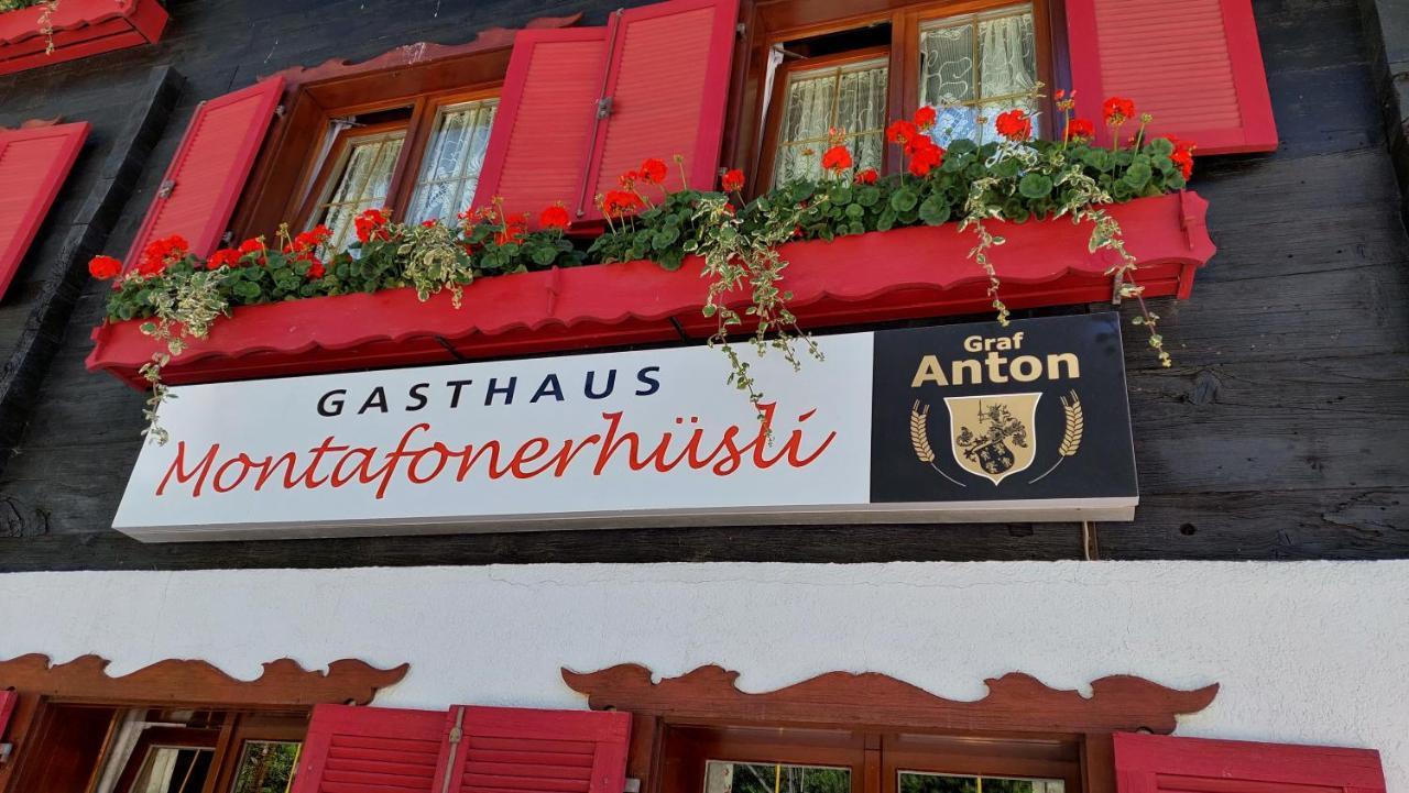 Gasthaus Pension Montafonerhuesli Sankt Gallenkirch Exterior photo
