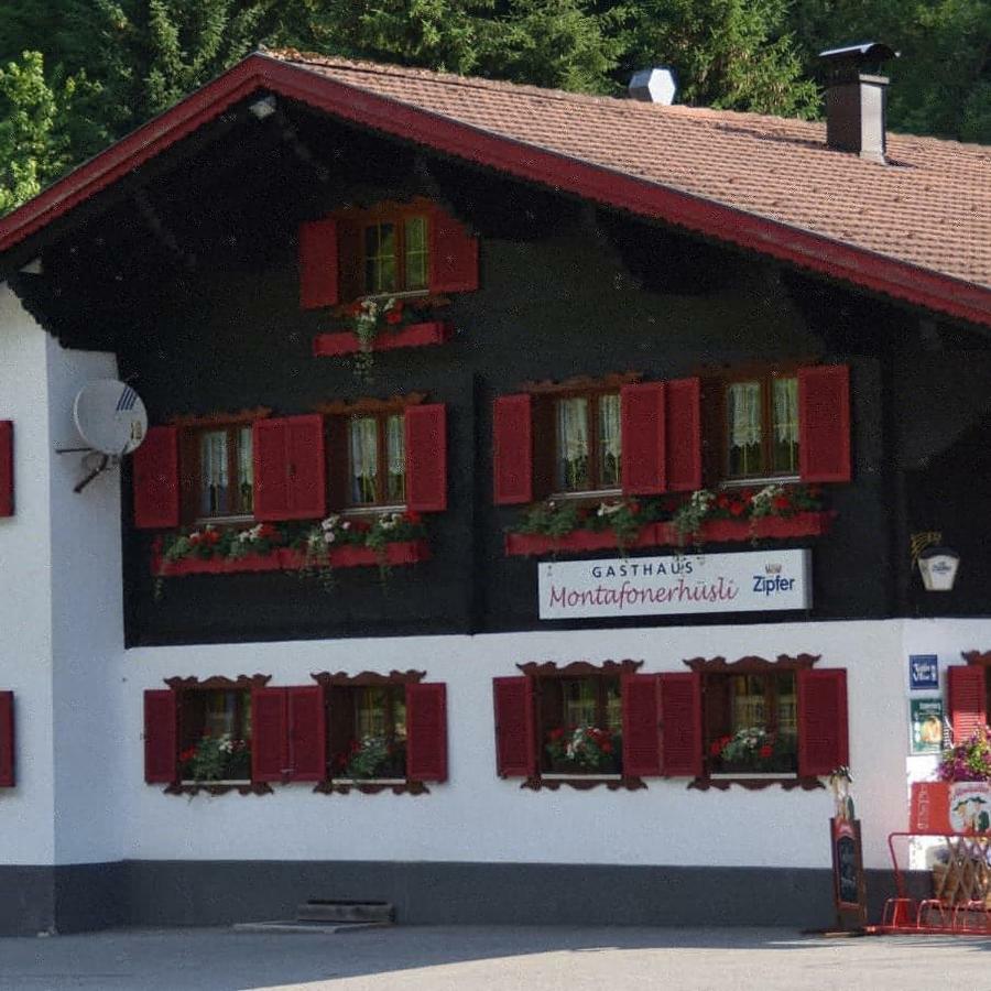 Gasthaus Pension Montafonerhuesli Sankt Gallenkirch Exterior photo