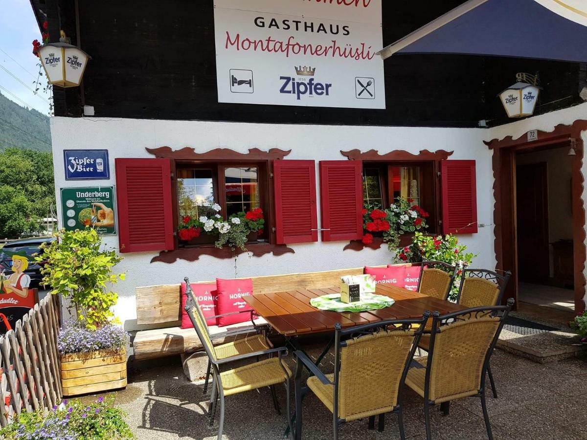 Gasthaus Pension Montafonerhuesli Sankt Gallenkirch Exterior photo